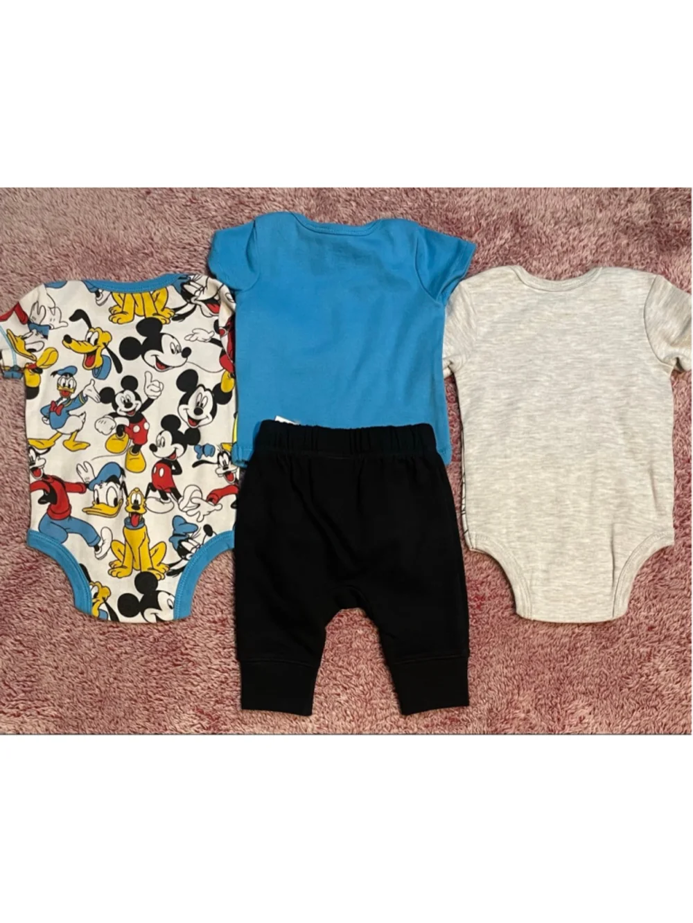 Disney & Other Boys 0-3 months bodysuits and pants some NWT
